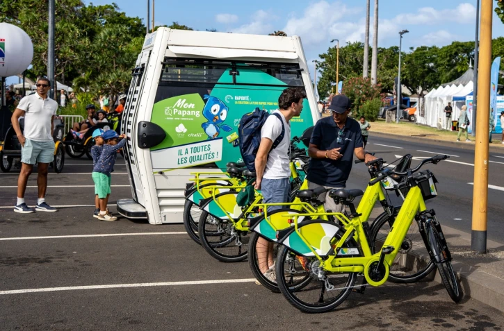 La Cinor : la mobilité durable mise à l’honneur au Barachois