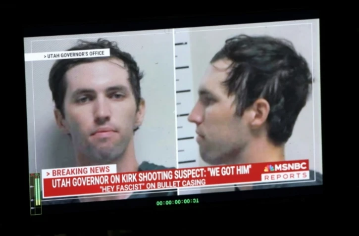 Une photo du suspect du meurtre de Charlie Kirk, Tyler Robinson, le 12 septembre 2025, dans l'Utah ( AFP / Patrick T. Fallon )