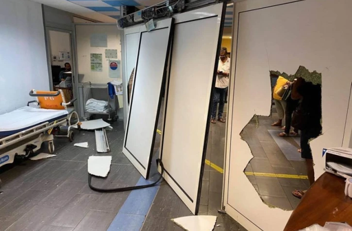 CHU de Saint-Pierre : un patient dégrade les locaux des urgences