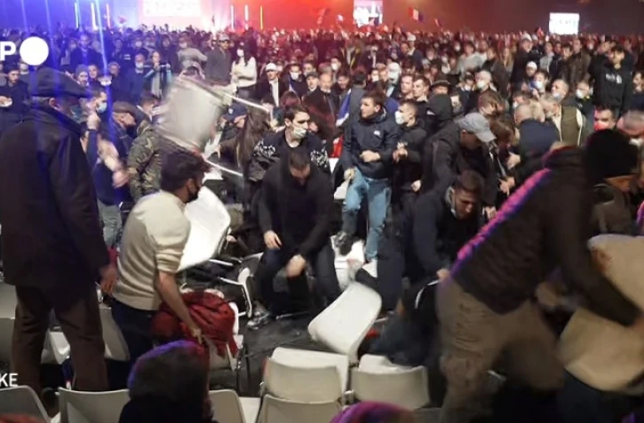 Une enquête ouverte après les violences lors du meeting de Zemmour 