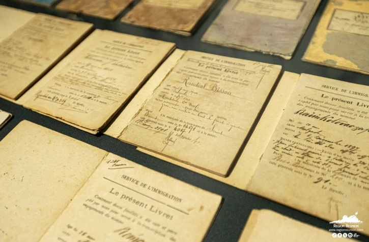 Région Réunion : vernissage de l'exposition "les engagés du sucre