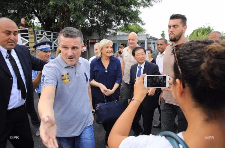 Marine Le Pen à La Réunion