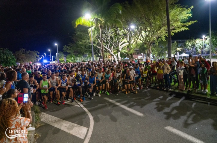 Attoumane Abdoul-Had et Anne Cécile Delchini vainqueurs des 10km nocturne du Port 