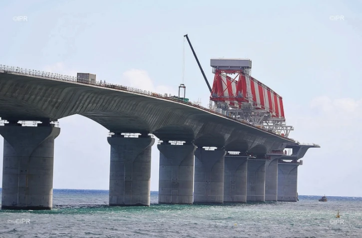 travaux route du littoral