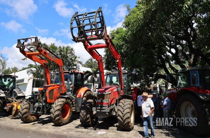 Agriculteurs à la DAAF 