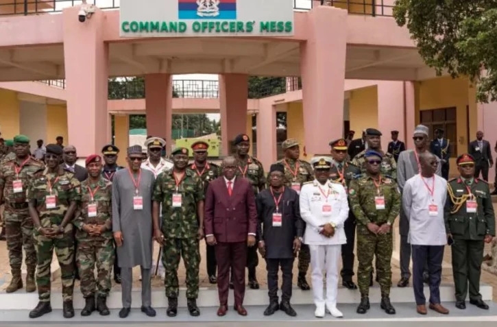   Réunion des chefs d'état-major des armées ouest-africaines à Accra, le 17 août 2023 au Ghana 