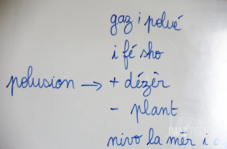 langue créole à l'école 