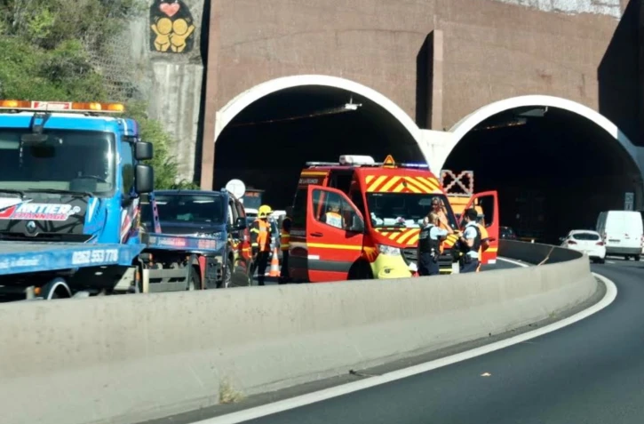 Accident quatre voies Saint-Paul