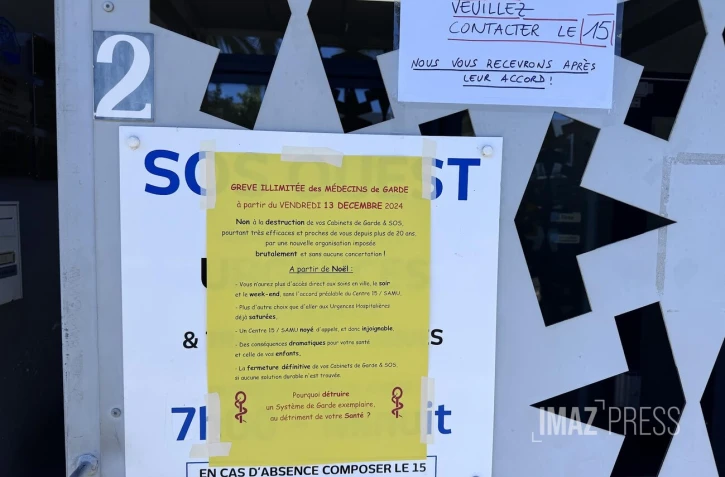 Grève illimitée des médecins libéraux