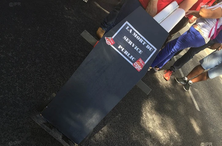 fête du travail, défilé, cortège, CGTR, gilets jaunes, manifestation, Le Port