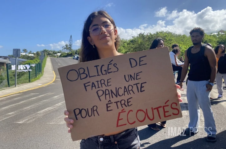 Saint-Leu : au lycée de Stella, les élèves se mobilisent pour de meilleures conditions de travail