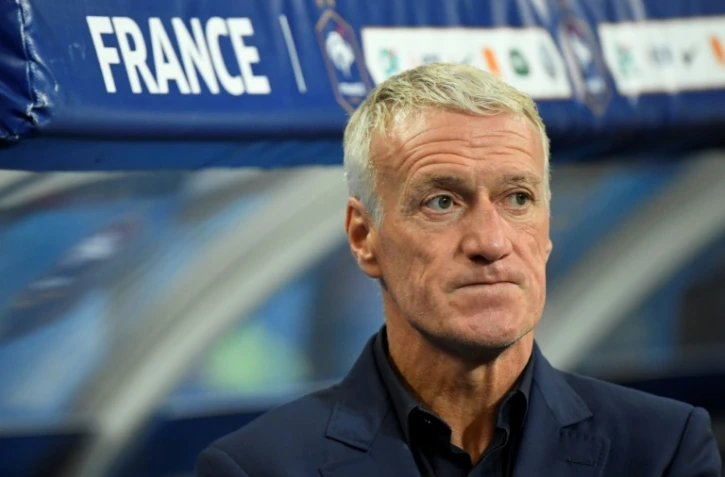 Le sélectionneur des Bleus, Didier Deschamps, lors du match de qualification à l'Euro 2020 face à Andorre, au Stade de France, le 10 septembre 2019