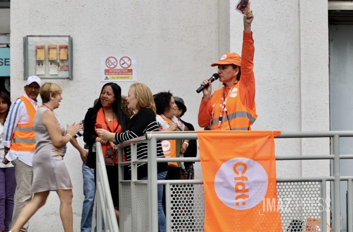 Saint-Denis : les agents de la sécurité sociale en grève pour un meilleur salaire