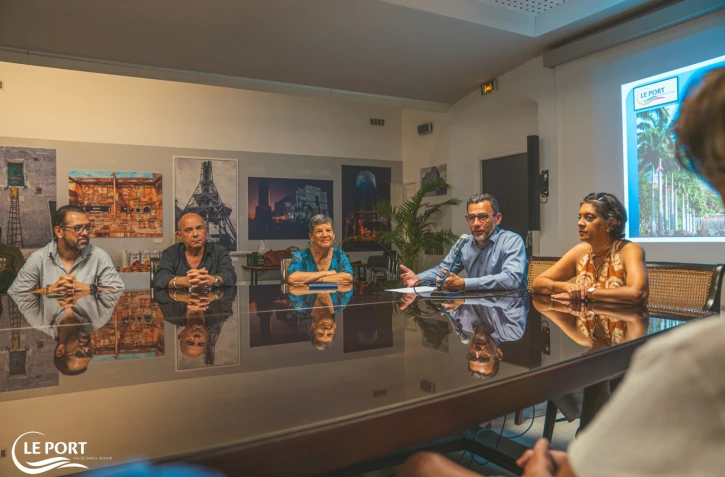 Le Port: lancement de la semaine bleue 2024