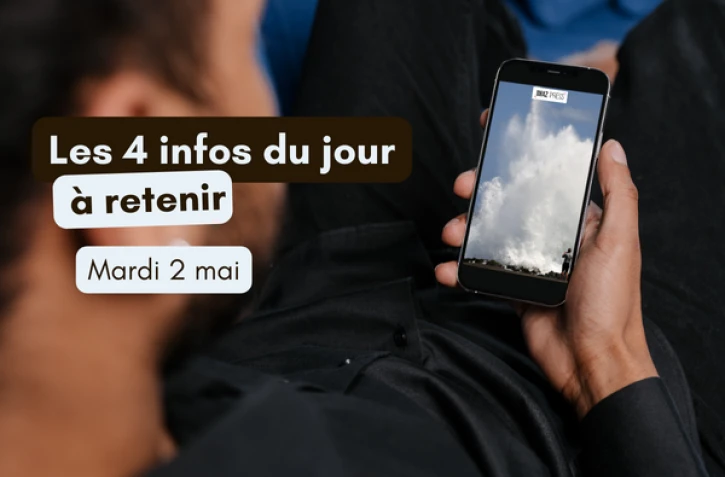 Les 4 infos Ă retenir 2 mai 2023