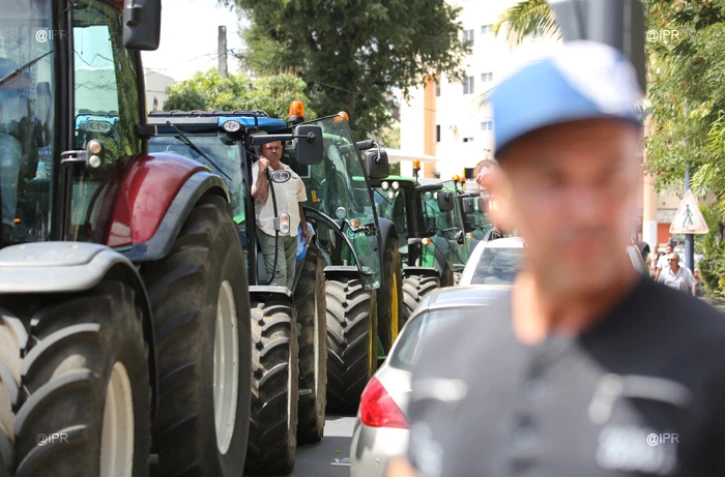 Manifestation des planteurs
