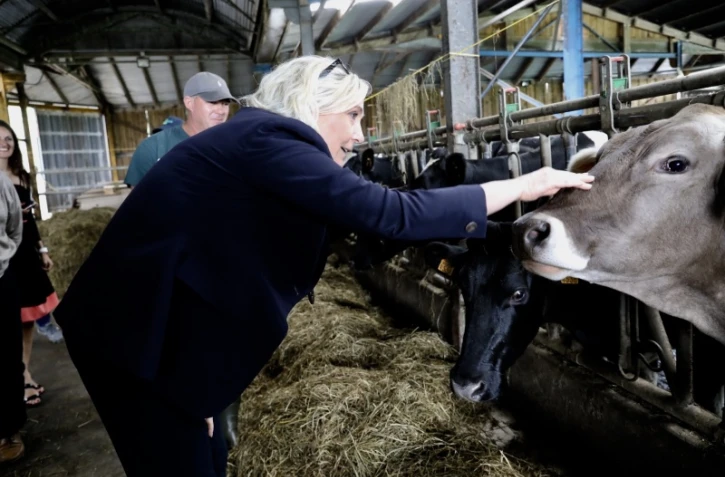 Vendredi 29 mars 2019 - Marine Le Pen en visite à La Réunion