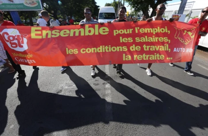 Manifestation du secteur automobile 