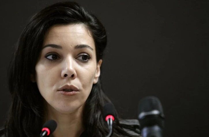 La justice soupçonne Mediascop, la société de conseil en communication de Sophia Chirikou, d’avoir surfacturé certaines prestations lors de la campagne présidentielle de Jean-Luc Mélenchon, ce que nie l’élue de 45 ans. AFP/GEOFFROY VAN DER HASSELT