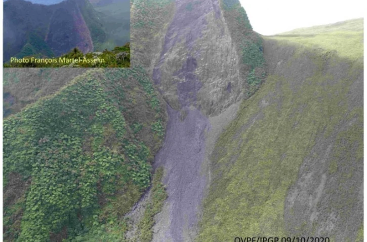 Volcan, Sainte-Rose, Eboulis, Eboulement, Séisme, Actualités de La Réunion, Piton de Crac