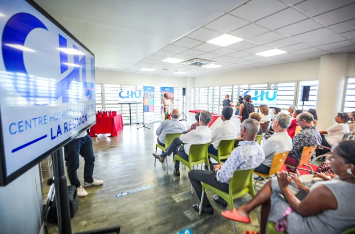 voeux de Hugette Bello et remise de médailles au CHU 