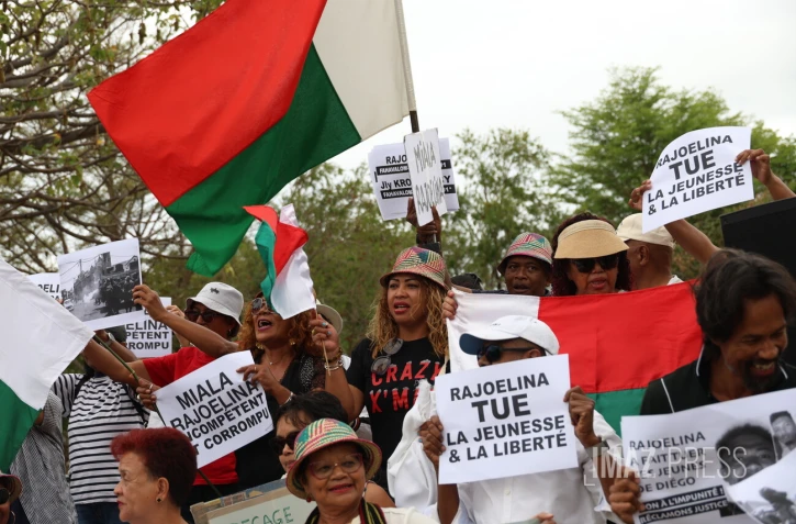 Manifestation pour Madagascar