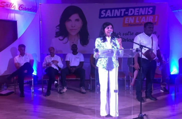 Nassimah Dindar, candidate, municipales 2020, Saint-Denis