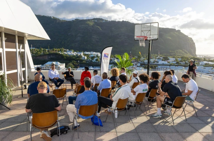 Saint-Denis : conférence de presse du Runball Challenger Fiba 3x3