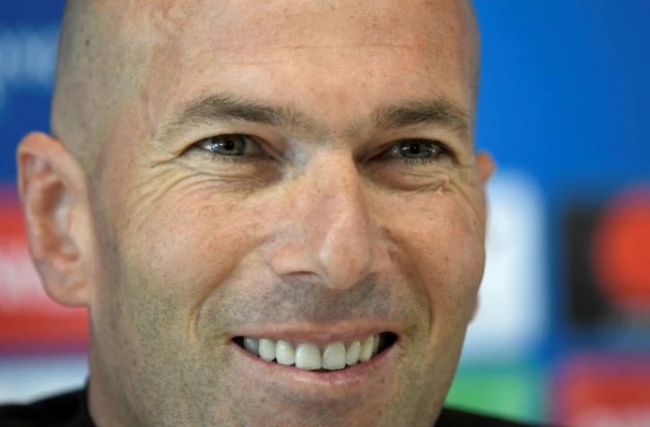 Zinédine Zidane, à Madrid le 22 mai 2018 