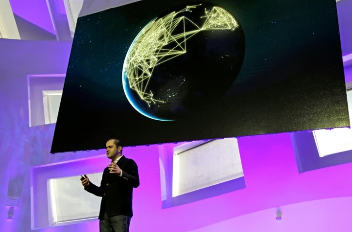 Shervin Pishevar, cofondateur d'Hyperloop One, Ă Las Vegas le 10 mai 2016