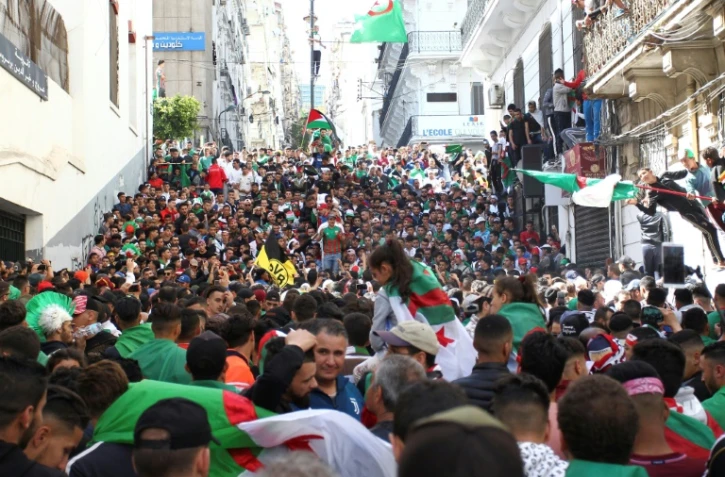 Journée de manifestations anti-pouvoir à Alger, le 26 avril 2019