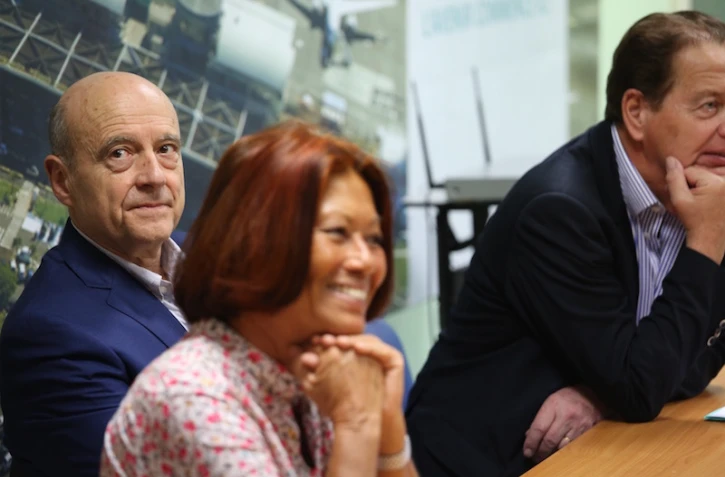 Alain Juppé en viste à La Réunion