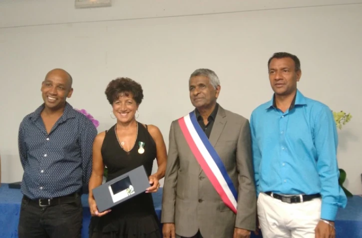 Remise de la médaille du travail