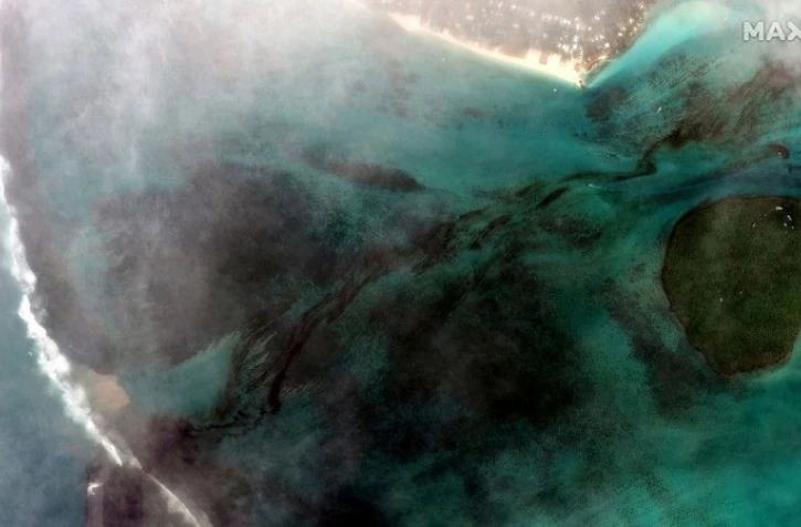 marée noire ile Maurice 