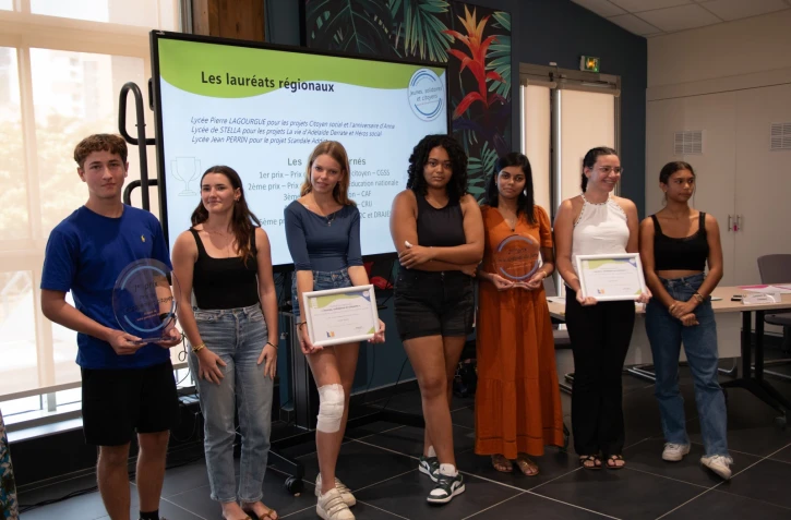 5ème édition du concours "jeunes, solidaires et citoyens" : l'heure est à la remise des prix