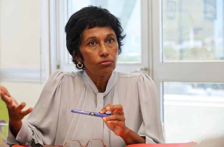 ericka bareigts , maire de saint-denis 