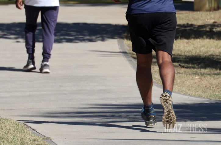 jogging