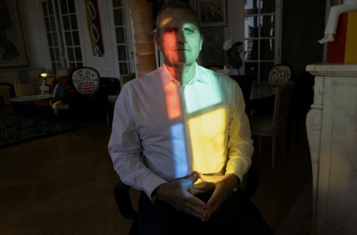 Le styliste français Jean-Charles de Castelbajac pose pour l'AFP à Paris, le 22 novembre 2024