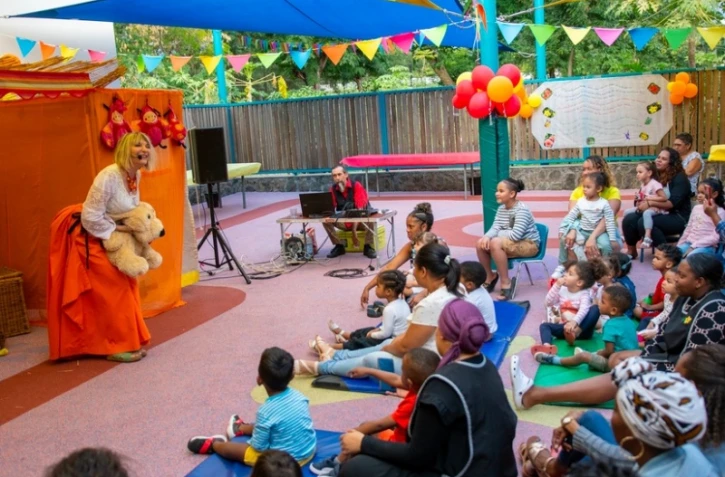 Le Port : fête de fin d'année au jardin d'enfants