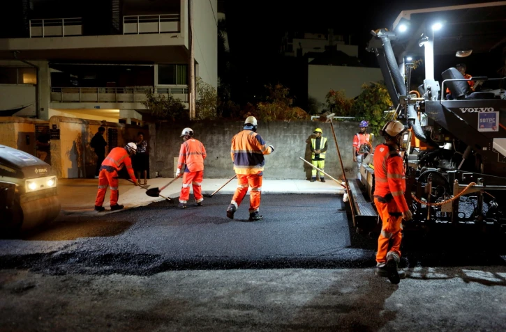 Ericka Bareigts félicite les travailleurs rue Mazargan