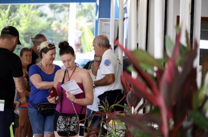 bateau de croisière arrivée de l'aïdablu