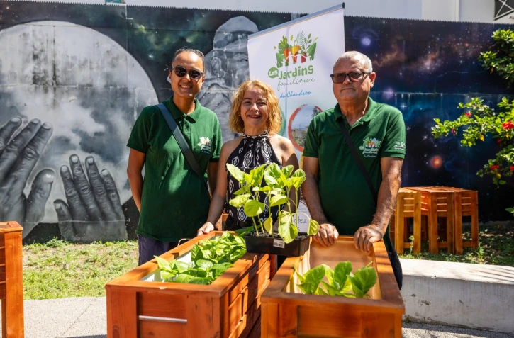 Jardinnières distribuées pour le RUCH Saint-Denis