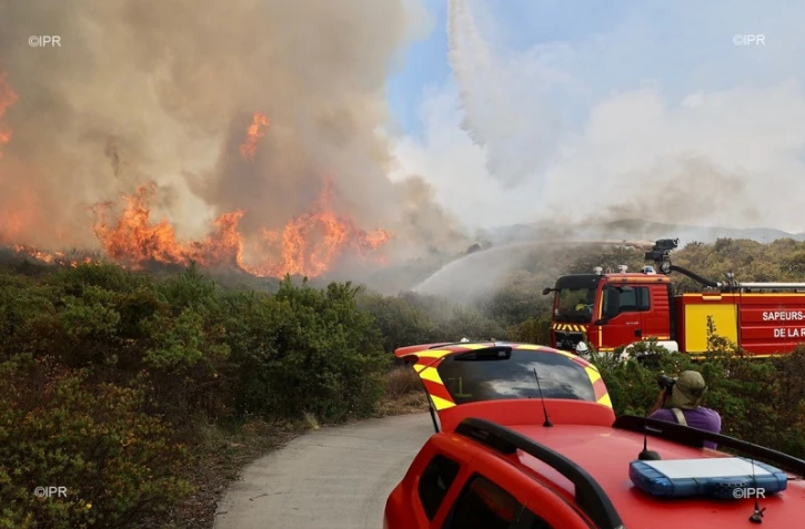 Incendie au Maïdo 