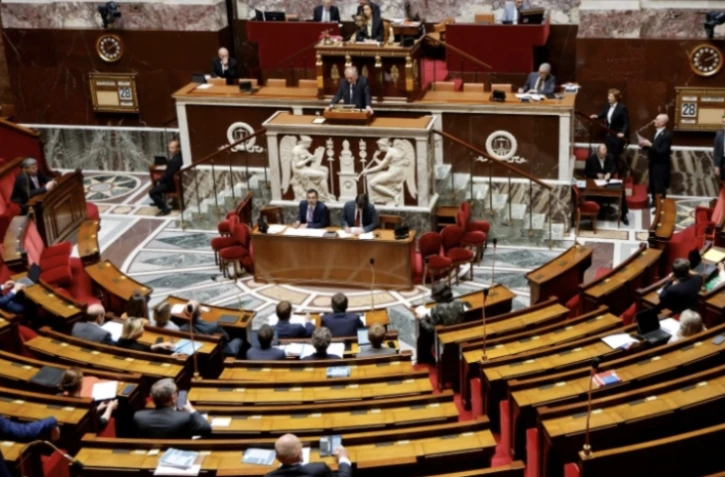 Priorité de la politique sécuritaire du gouvernement, une proposition de loi très attendue pour lutter contre le narcotrafic est en voie d'adoption définitive ( AFP / Ludovic MARIN )