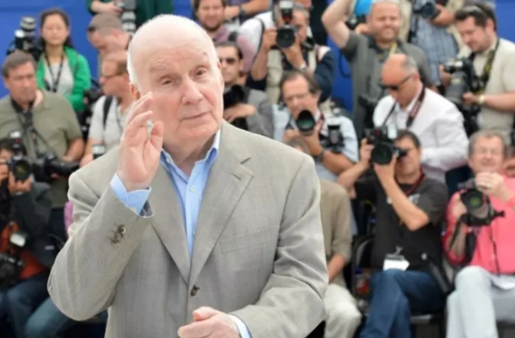 Michel Bouquet lors du festival de Cannes, le 26 mai 2012 ( AFP / ALBERTO PIZZOLI )