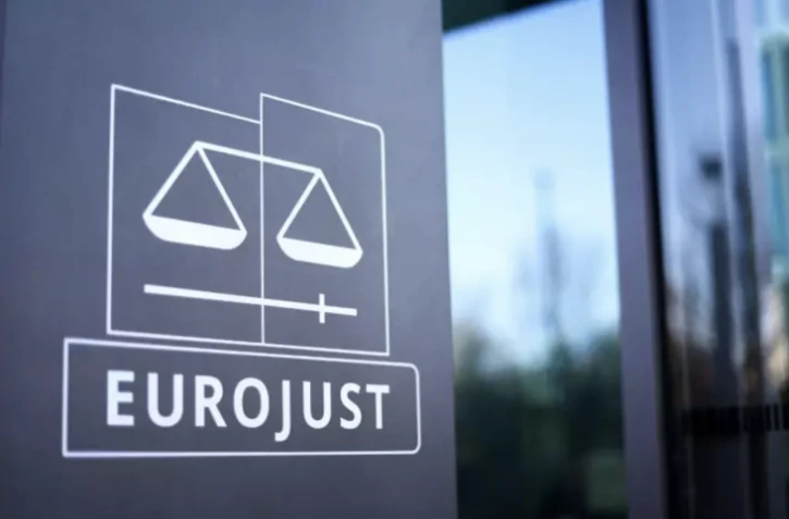 Les opérations ont été coordonnées avec Eurojust, l'agence judiciaire européenne ( AFP / Kenzo TRIBOUILLARD )