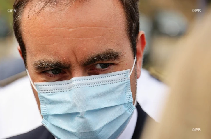 Sébastien Lecornu au Port 17 août 2020