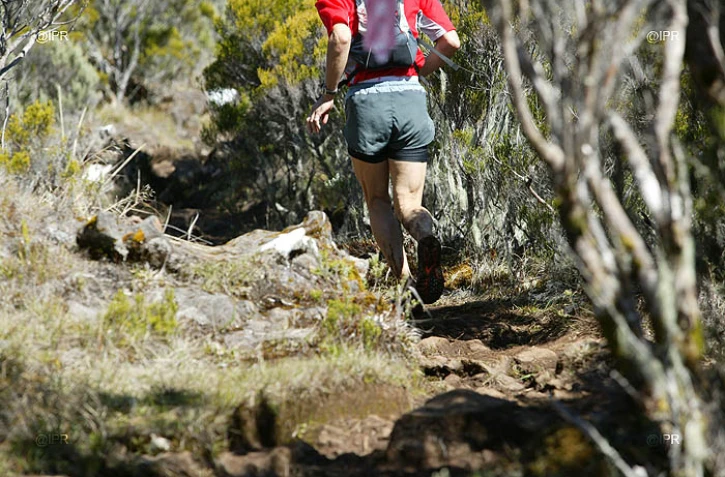 Course en montagne