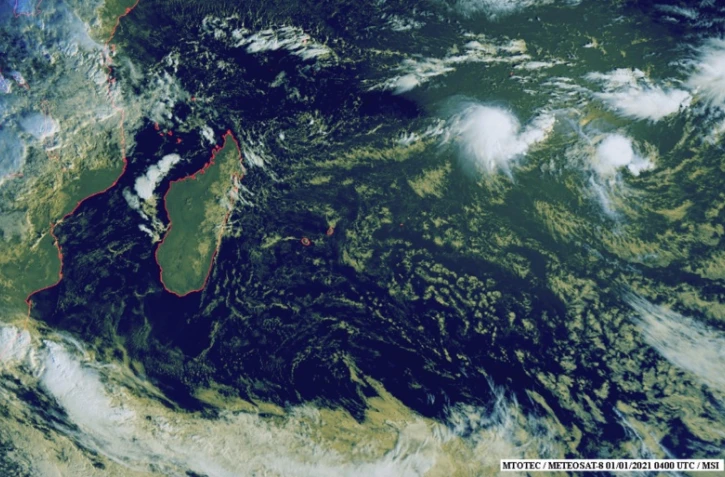 La tempête modérée Danilo à 2.050 km des côtes réunionnaises