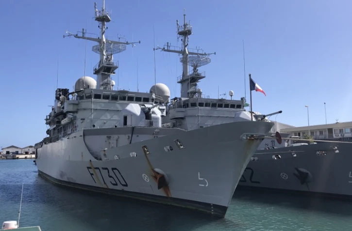 La frégate de surveillance le Floréal de retour au Port